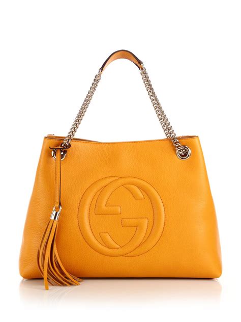 gucci yellow purse